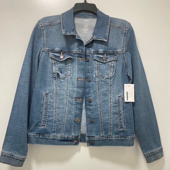 Women's Sonoma Goods For Life Denim Jacket - Picture 1 of 3